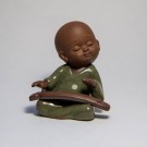 Статуэтка «Монах Шао Линь учится» № 4 - Цвета чая