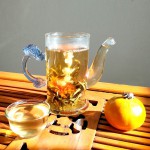 Чайники и кружки из стекла - Цвета чая